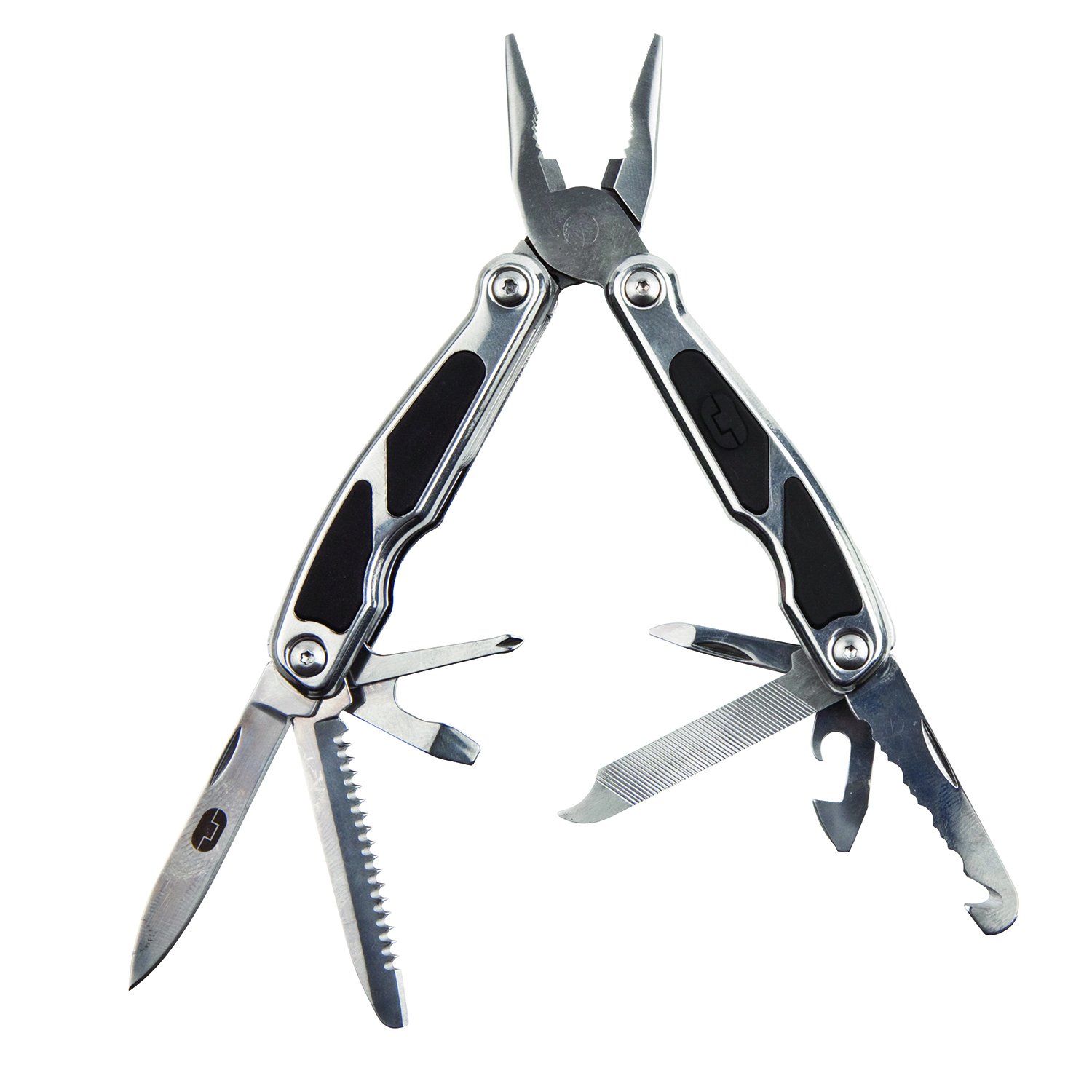 True Utility MultiMate Mini-Tool - 12-in-1 Compact Pocket Knife with Bottle Opener, Screwdriver & More | Perfect for Camping, Hiking, Survival Kits & Everyday Carry (EDC)