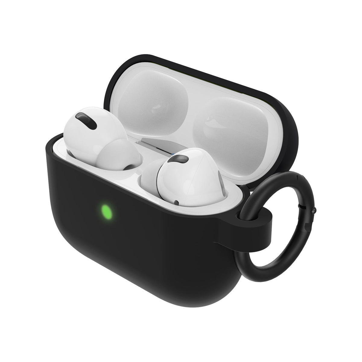 Otterbox Soft Touch Audio Case for AirPods Pro (2nd Gen) - Black Taffy | Shockproof & Scratch-Resistant Protection | Perfect for Gym, Travel & Daily Use