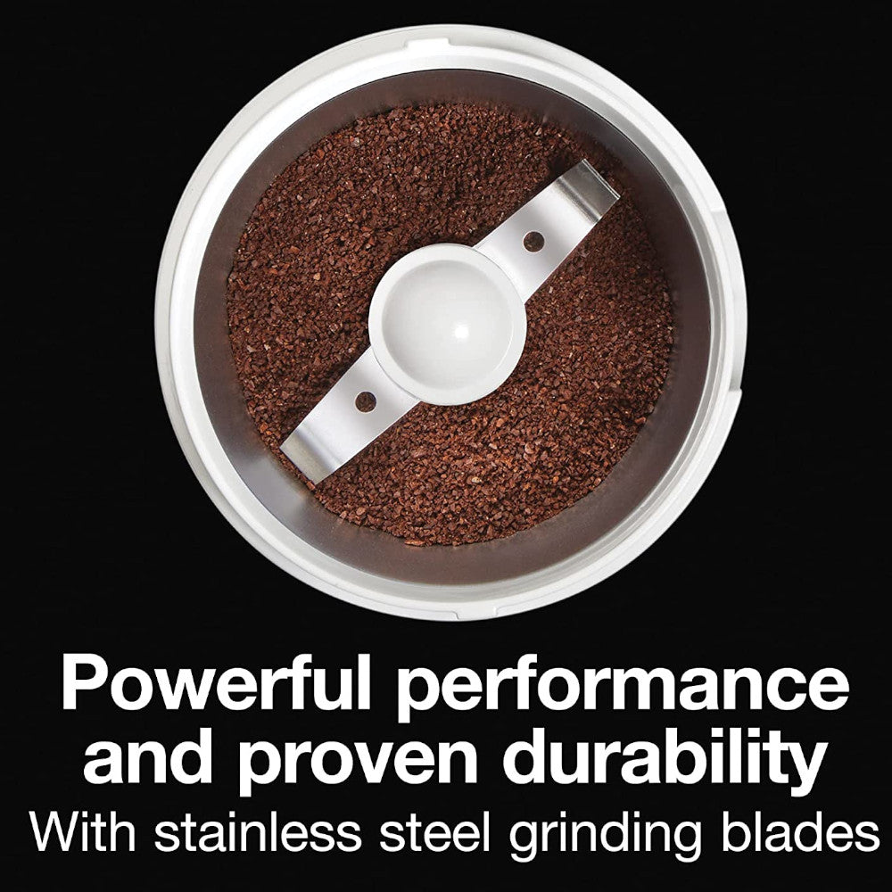 Proctor Silex E160BY Electric Coffee Grinder - Fresh Ground Coffee for Espresso, Drip & French Press - Compact & Quiet for Home & Office Use
