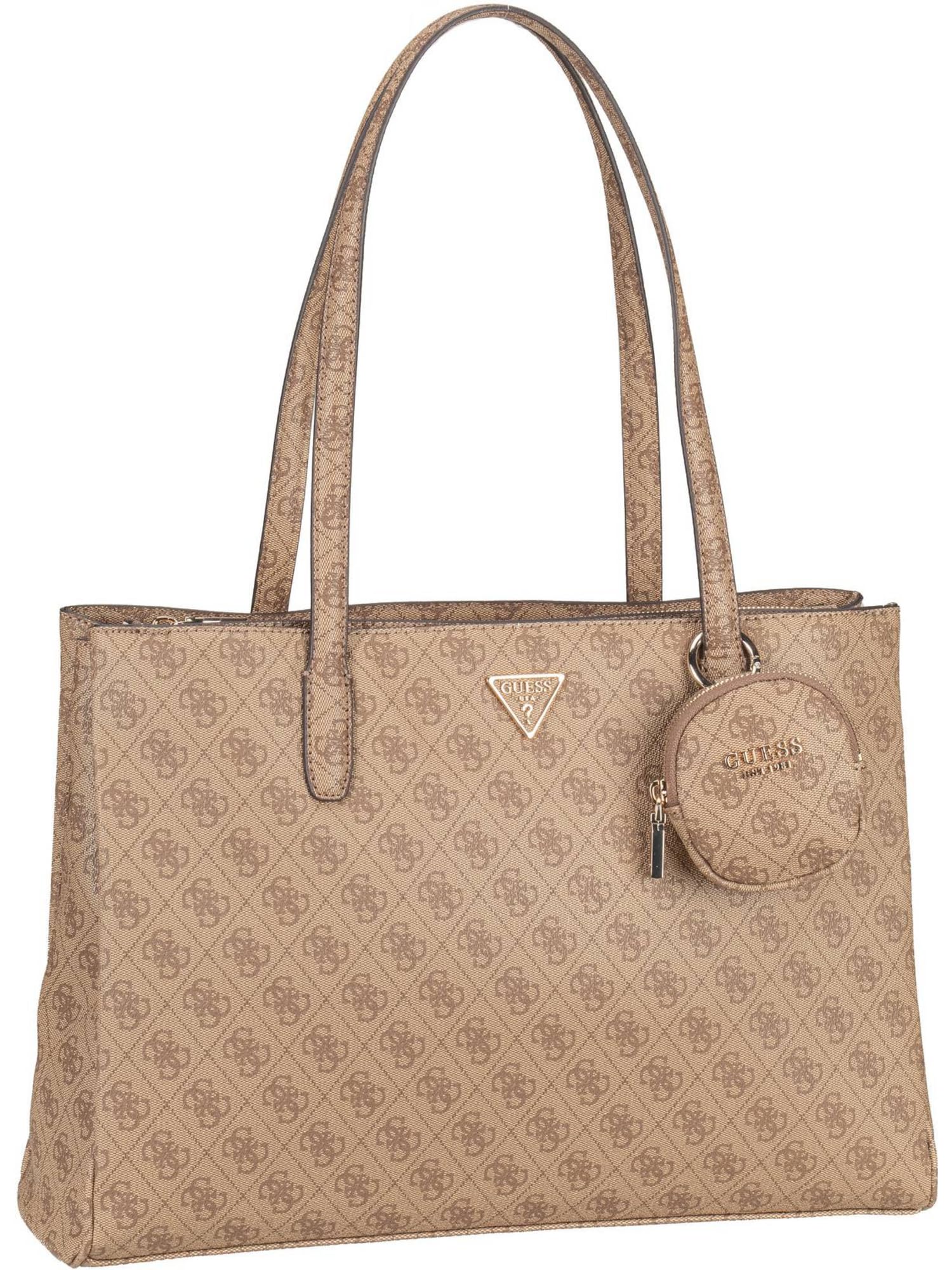 GUESS Power Play Tech Tote Bag for Women - Stylish Laptop Tote with USB Charging Port - Perfect for Work, Travel & Everyday Use