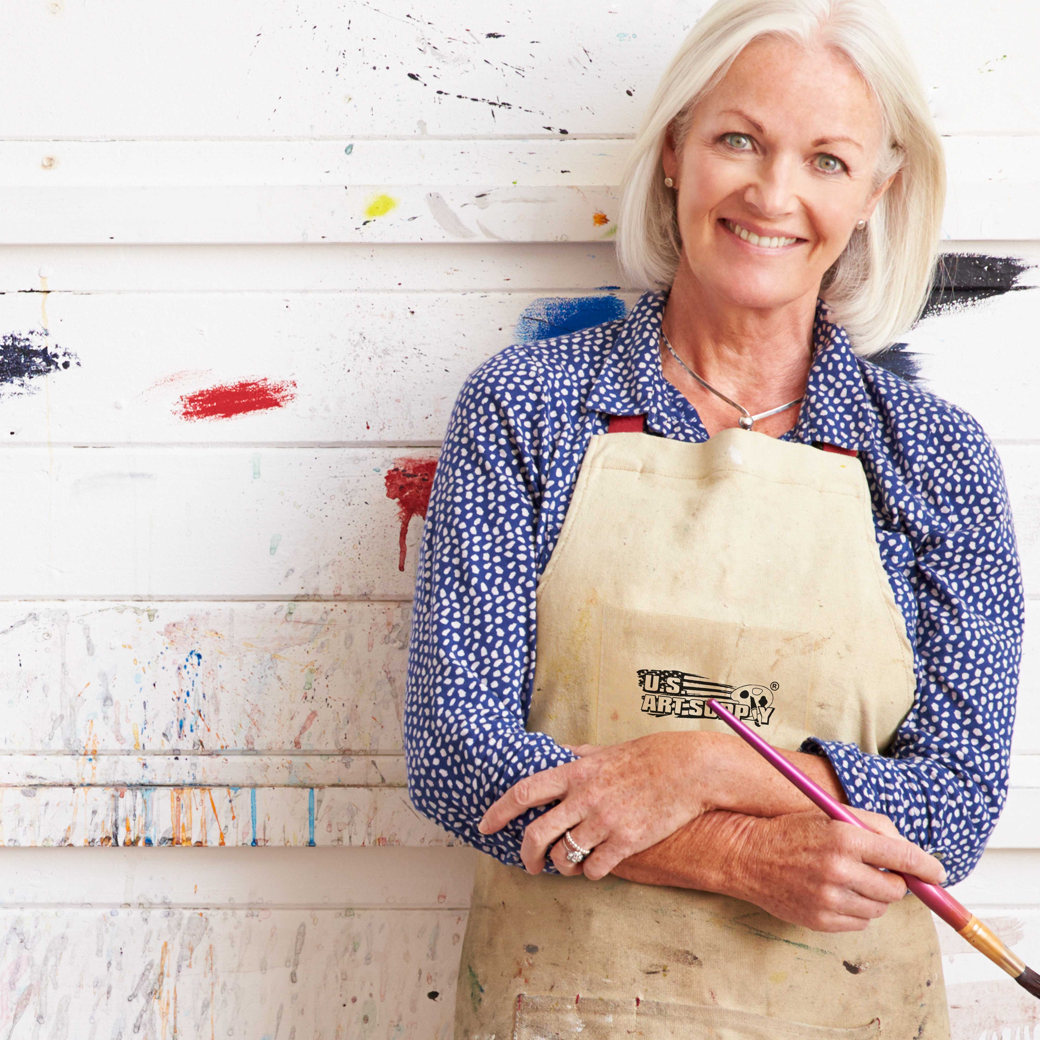 Large Adjustable Artist Apron - 27.5