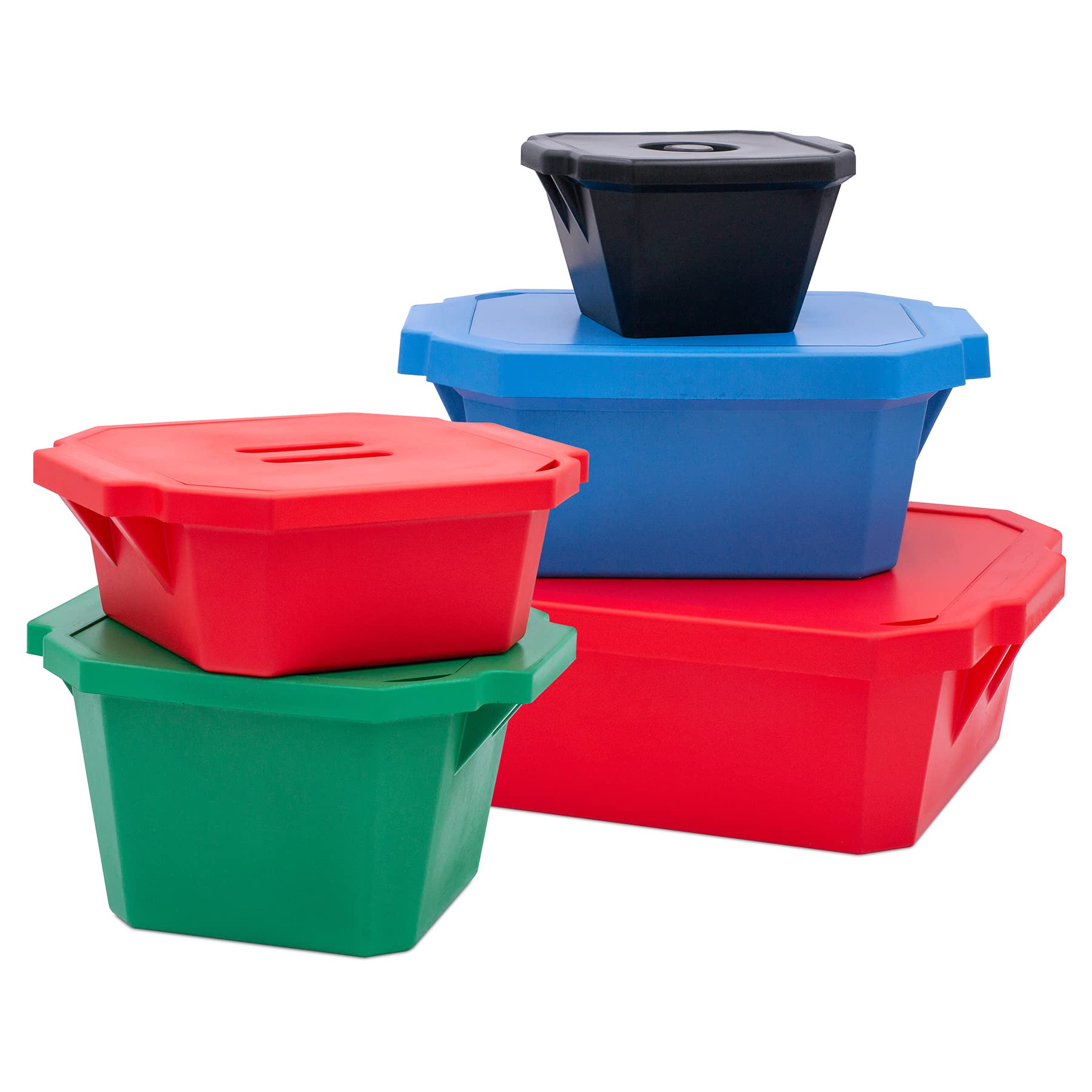 SP Bel-Art Magic Touch 2 High Performance 4.0L Red Ice Bucket with Lid (M16807-4003) - Perfect for Parties, Bars & Outdoor Entertaining | Design May Vary