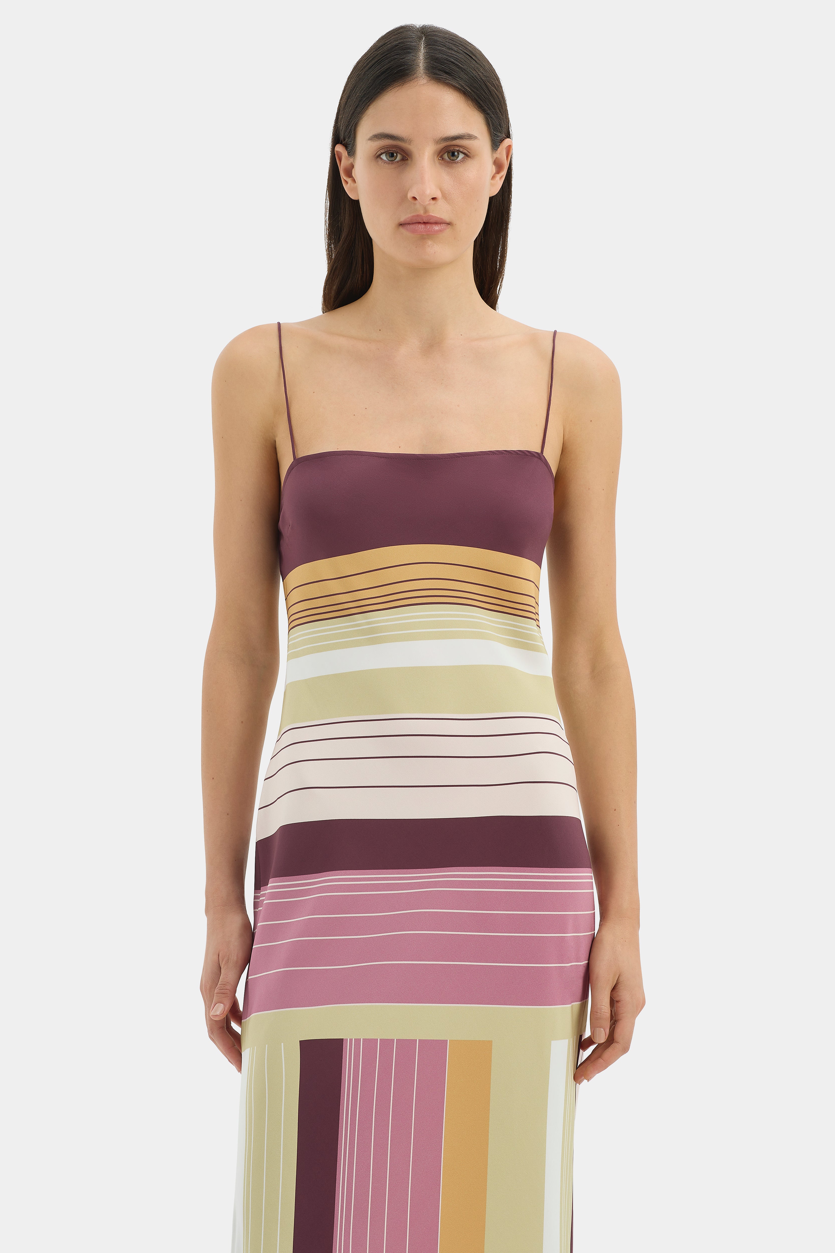 Fontana Slip Dress - Elegant Satin Nightgown for Women | Perfect for Sleepwear, Loungewear & Special Occasions