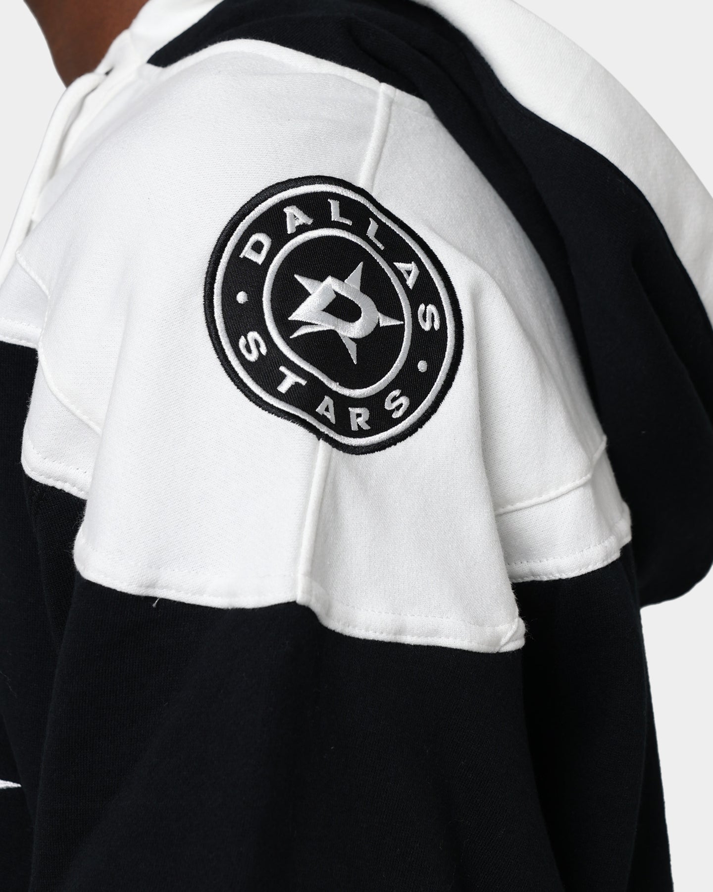 47 Brand Dallas Stars Superior Lacer Hoodie for Men - Jet Black NHL Hockey Fan Apparel - Perfect for Game Day & Casual Wear