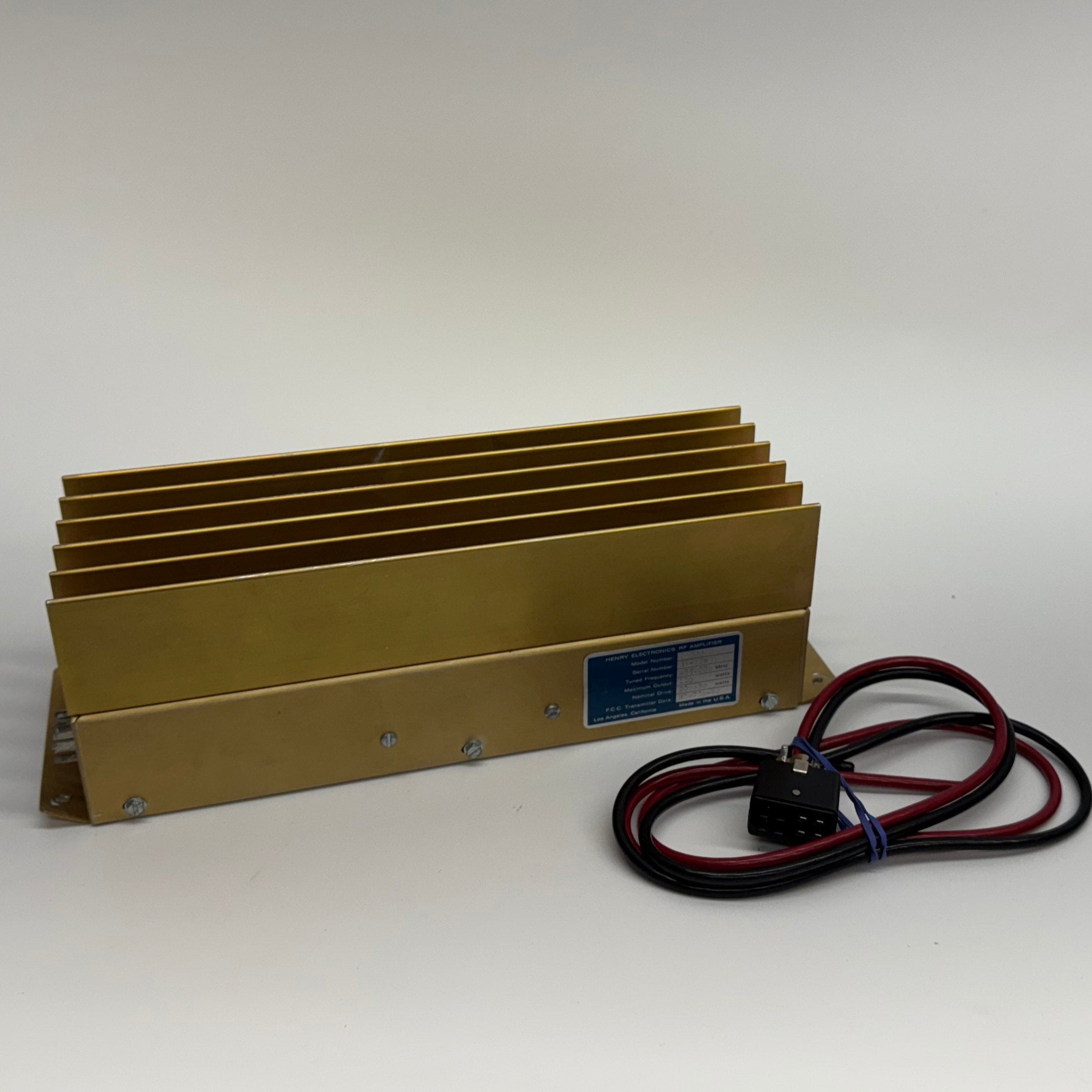 Henry Radio C100D 10 RF Amplifier - 100W High Power Linear Amplifier for Ham Radio & CB - Perfect for Long-Distance Communication & Emergency Preparedness