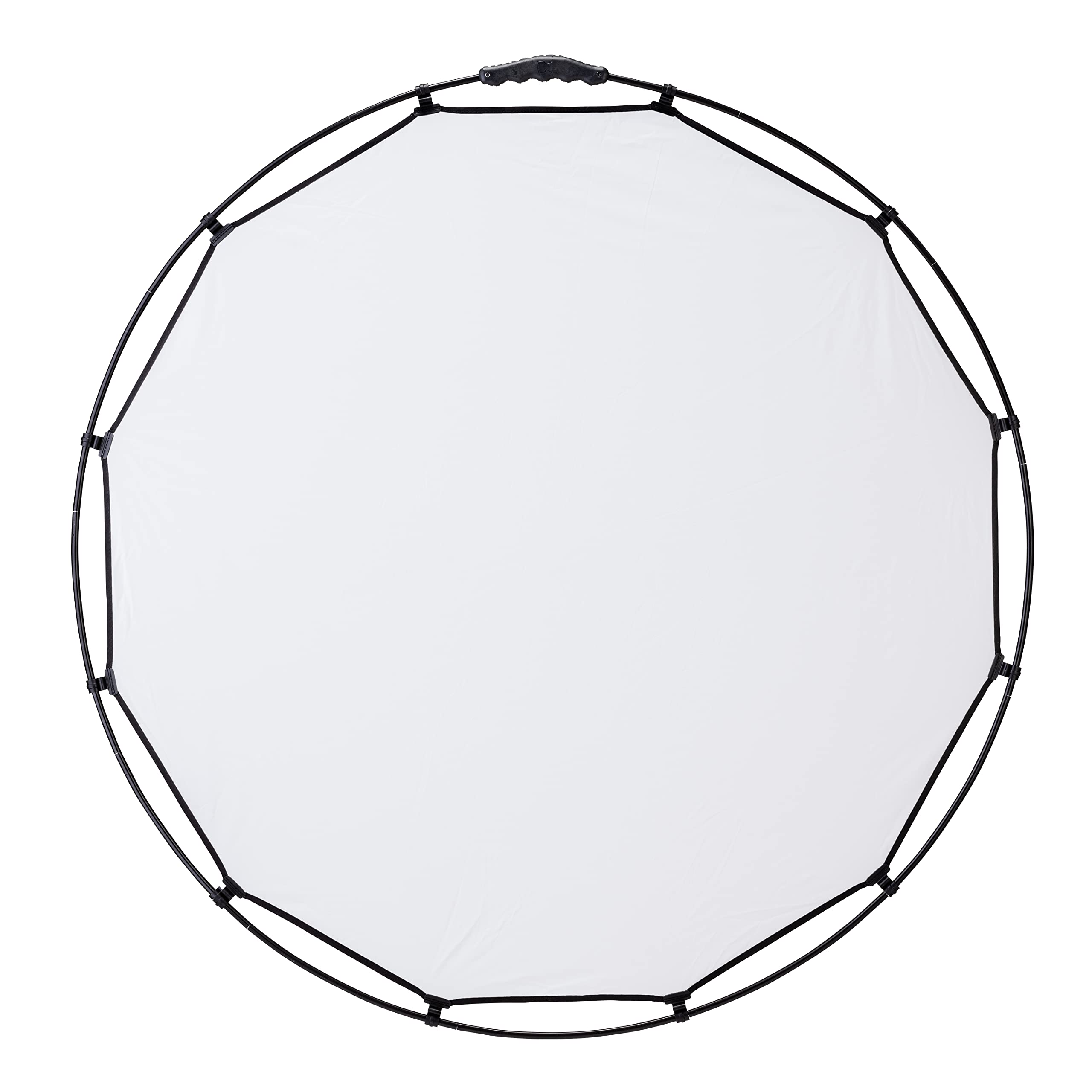 Manfrotto HaloCompact Plus 98cm Circular Softbox Diffuser with RapidExoframe™ Technology - Foldable Aluminum Frame - Professional Photography Lighting Accessory - Perfect for Studio, Portrait, and Product Photography (Model: LL LR3333)