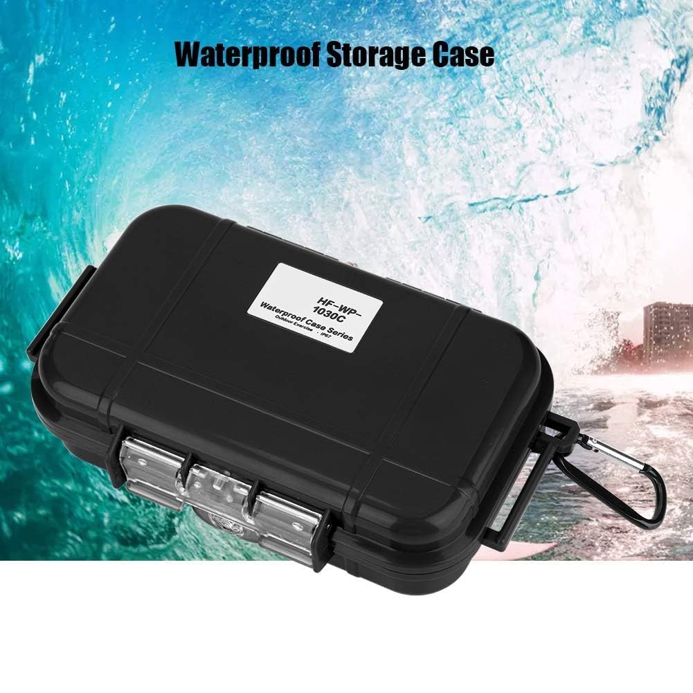 Waterproof Airtight Dry Box - Outdoor Storage Case with Hard Shell | Camping, Fishing, Boating Gear Organizer | Keep Equipment Dry for Hiking, Beach & Marine Adventures