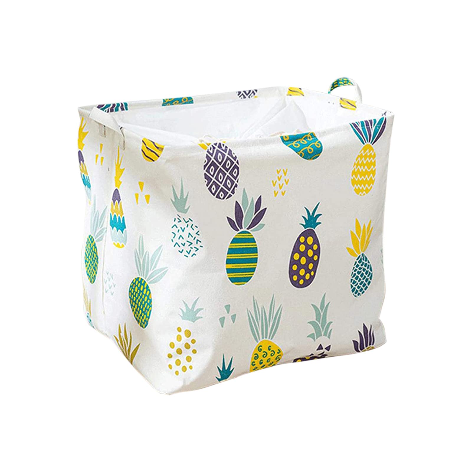 YaYiYa Foldable Laundry Basket - Portable Dirty Clothes Hamper with Handles for Bedroom, Bathroom & Laundry Room - Perfect for Organizing Clothes, Towels & Toys - Space Saving Storage Solution