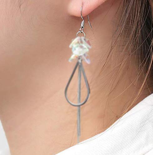 100PCS Silver Ball & Coil Earring Hooks - Hypoallergenic Metal Fish Earwires for DIY Jewelry Making - Perfect for Handmade Earrings, Craft Projects & Gift Packaging