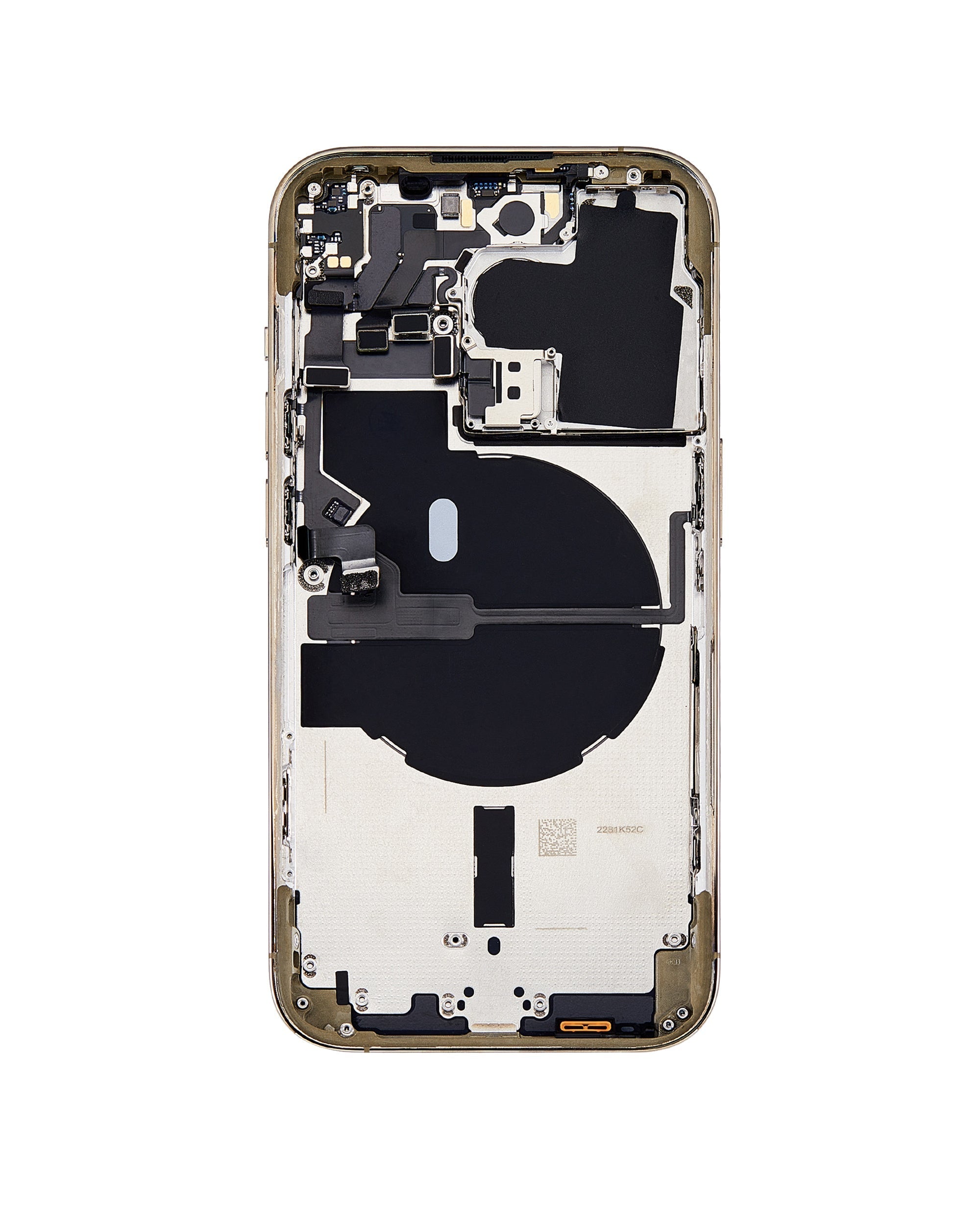 Original iPhone 14 Pro Housing & Back Cover Glass Replacement with Small Parts - US Version (Sim Tray Included) - Pull Good Quality - Multiple Color Options - Perfect for DIY Repairs & Phone Restoration Projects