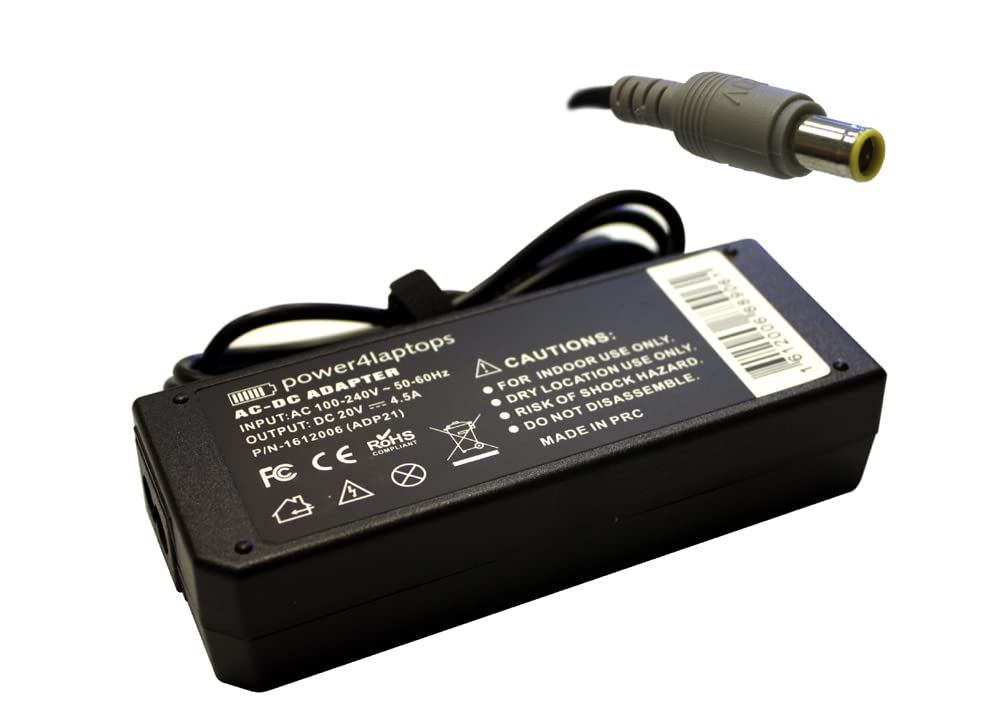 Original Title: AC Adapter Laptop Charger Power Supply Compatible with Lenovo 40Y7661   Optimized Title: **Lenovo 40Y7661 Laptop AC Adapter Charger - 65W Power Supply Cord for ThinkPad T440 T450 T460 T470 T480 - Perfect for Home, Office & Travel**