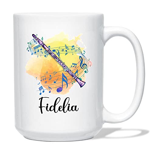 Clarinet White Mug