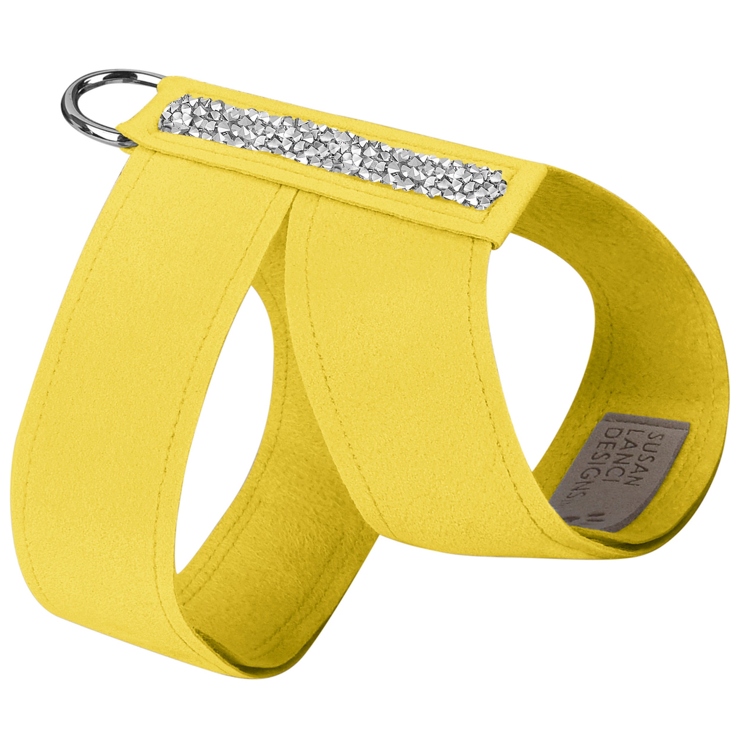 Premium Crystal Rocks Tinkie Harness for Small Dogs - Adjustable Pet Vest with Rhinestones for Fashion & Safety | Perfect for Daily Walks, Outdoor Adventures & Special Occasions