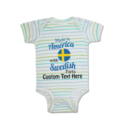 Stripes Multi Boy Personalized Text Here