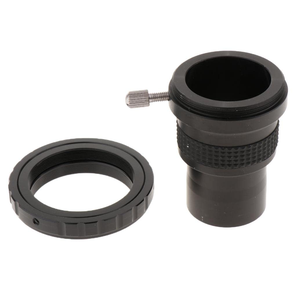 IVELECT 1.25-Inch Eyepiece Extension Tube with Nikon Camera Adapter Ring - Telescope to DSLR Connection for Astrophotography & Stargazing