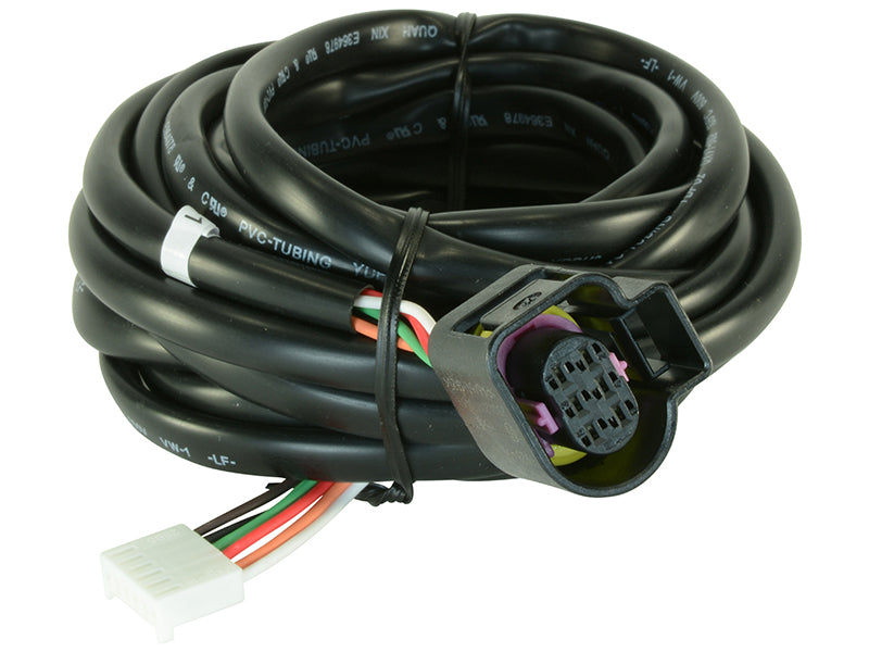 AEM Digital Wideband Gauge Replacement Sensor Harness (30-4110) - Compatible with AEM X-Series Gauges for Accurate Air/Fuel Ratio Monitoring in Performance Tuning & Racing Applications