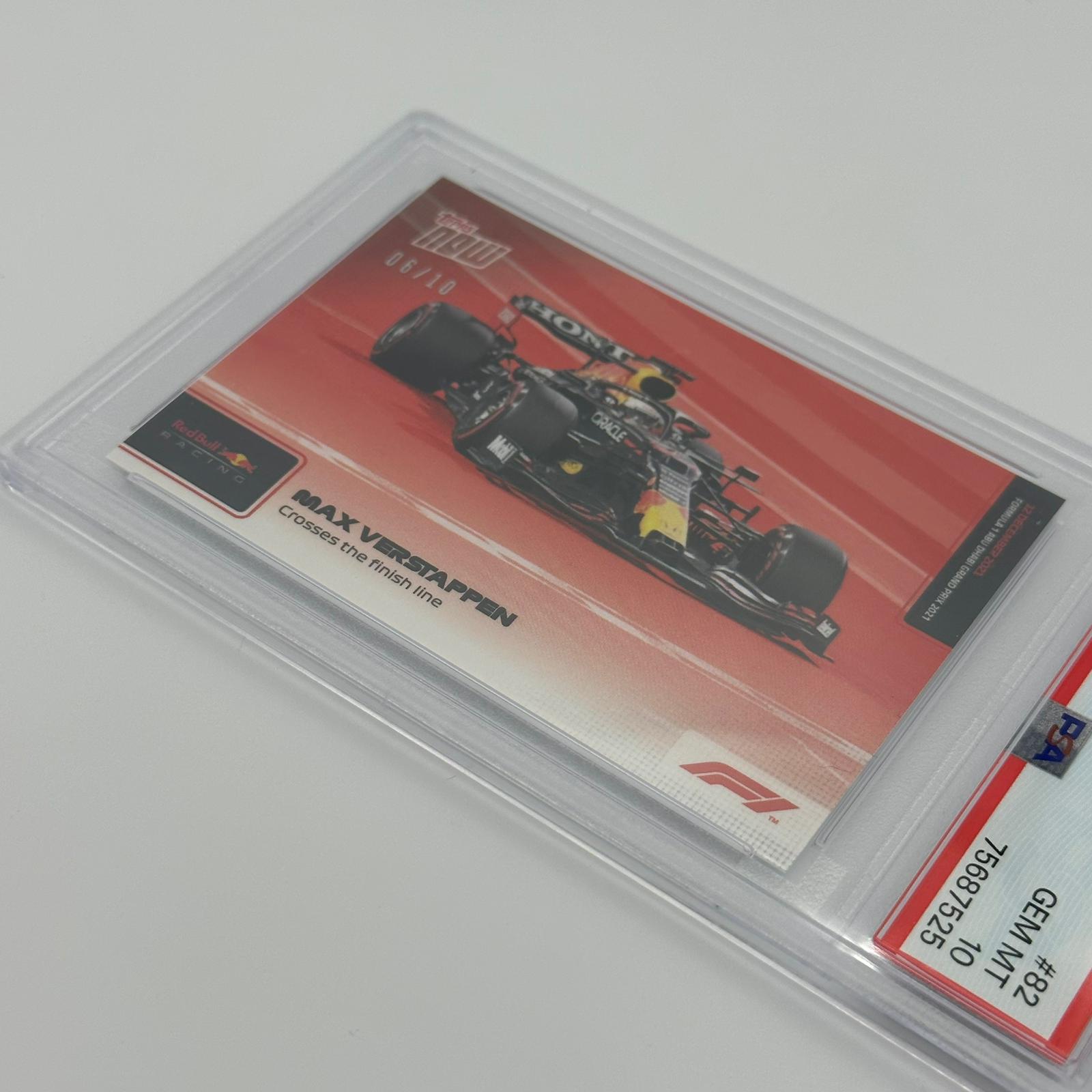 PSA 10 Graded 2006 Topps Max Verstappen #82 
