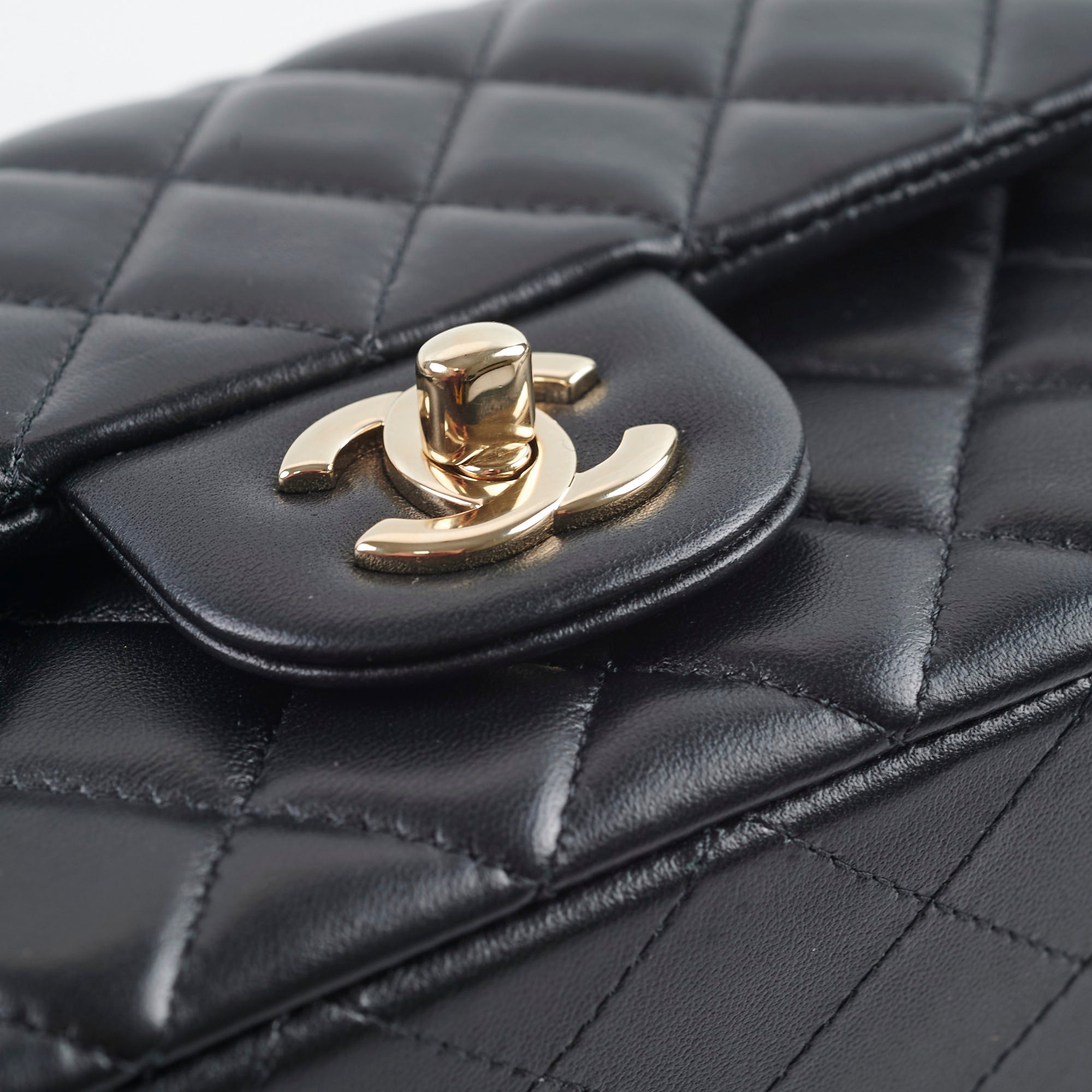 Chanel Mini Rectangle Lambskin Black Microchip Bag - Luxury Designer Crossbody Purse for Women | Perfect for Evening Events, Date Nights & Special Occasions
