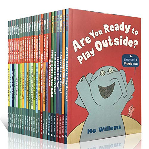 Elephant & Piggie Series Complete Collection - 25 Books Set for Kids | Early Readers, Classroom & Homeschool Learning, Gift for Children