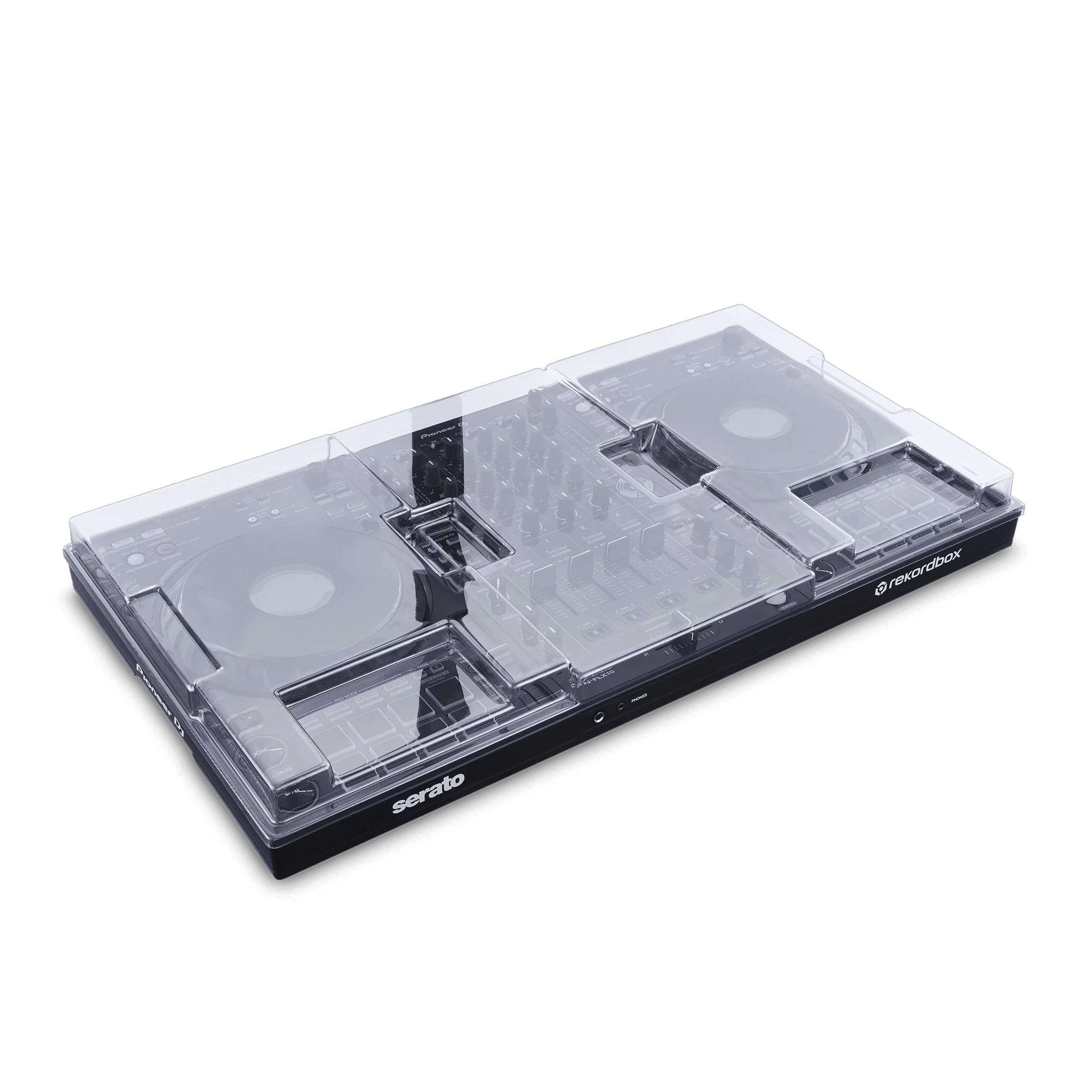 Decksaver DDJ-FLX10 DJ Controller Protective Cover (DS-PC-DDJFLX10) - Durable Dust & Scratch Shield for Pioneer DJ Equipment, Perfect for Studio, Club & Travel Use