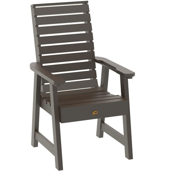 Glennville Dining Arm Chair - Modern Upholstered Dining Room Chair with Padded Seat - Perfect for Kitchen, Dining Room, and Home Office Use