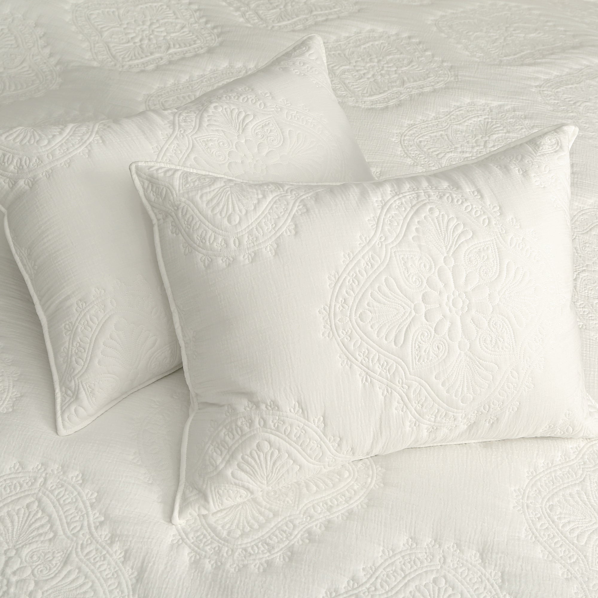 Premium Muslin Stitch Quilt Set - Soft Breathable Bedding for Nursery, Crib & Toddler - Cozy Lightweight Blanket for Baby Shower Gift & Nursery Decor