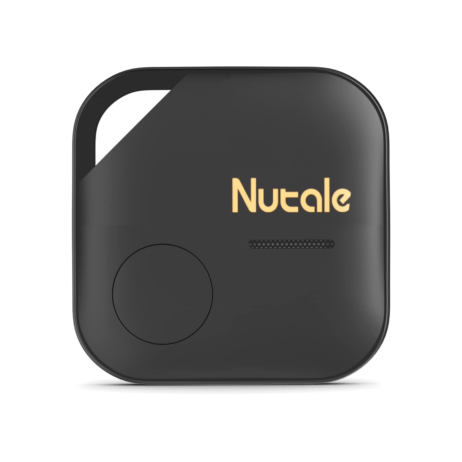 Nutale Air Pro Key Finder Tag - Bluetooth Tracker for iPhone & iPad (iOS Only) - 1 Pack Black Item Locator with Battery Compartment - Never Lose Your Keys, Wallet or Valuables Again - Perfect for Travel, Office & Daily Essentials Tracking