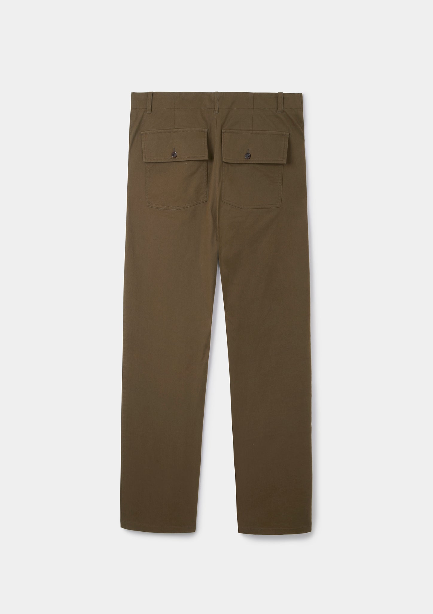 Stylish Olive Cotton Utility Trousers for Men & Women - Comfortable Work Pants for Outdoor, Hiking & Casual Wear