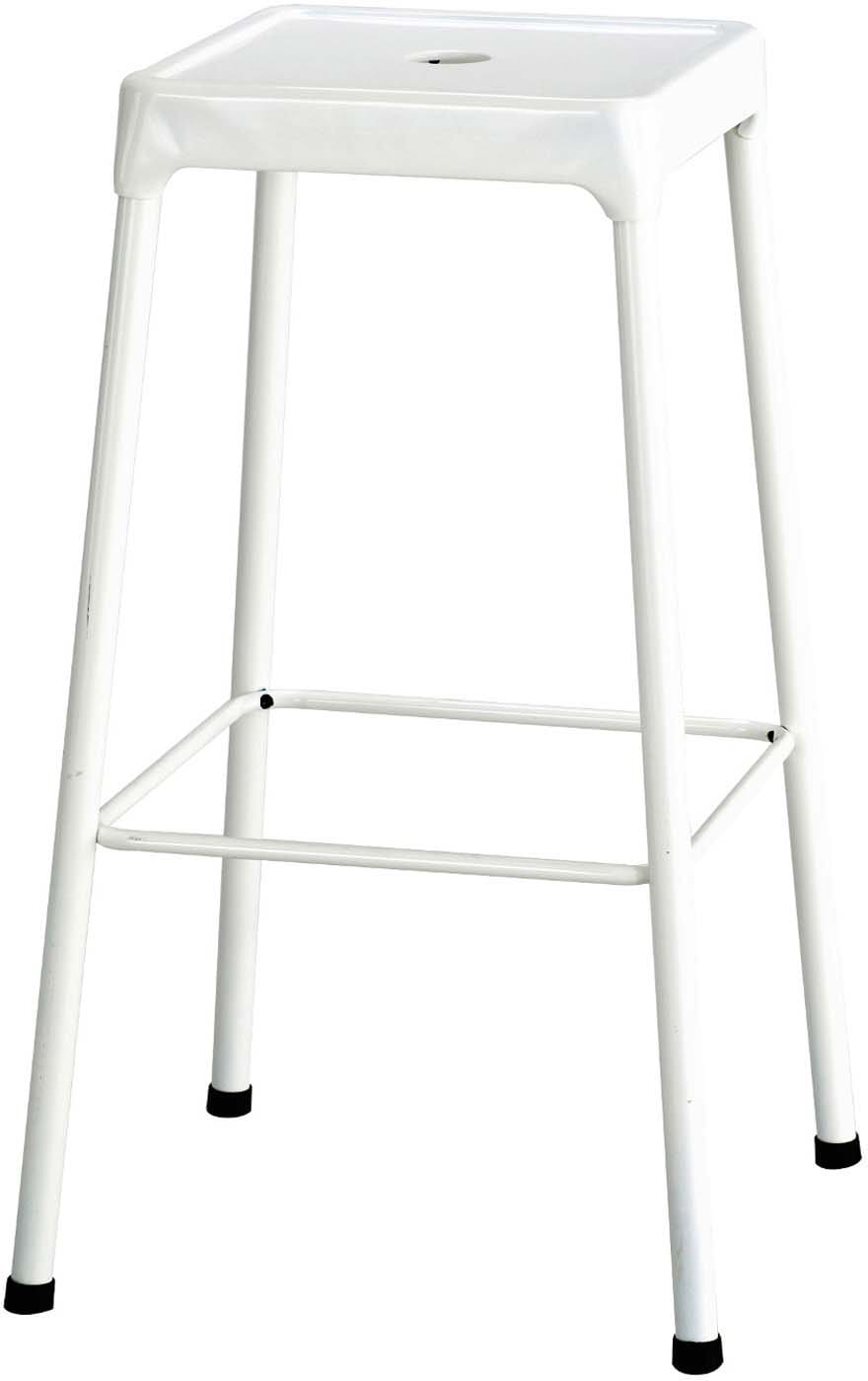 Safco® 6606 Steel Bar Stool 29 Inch Height - Durable & Adjustable for Kitchen Counter, Bar, Pub & Restaurant Use