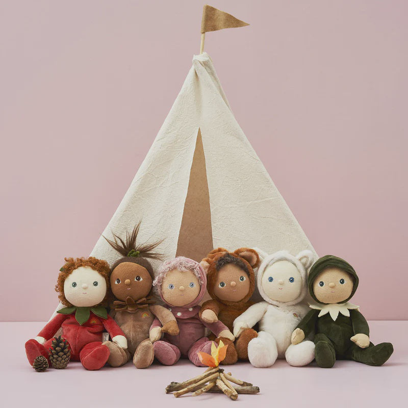 Dinky Dinkums Forest Friends Plush Toys - Adorable Animal Stuffed Animals for Kids | Perfect for Nursery Decor, Birthday Gifts & Cuddling