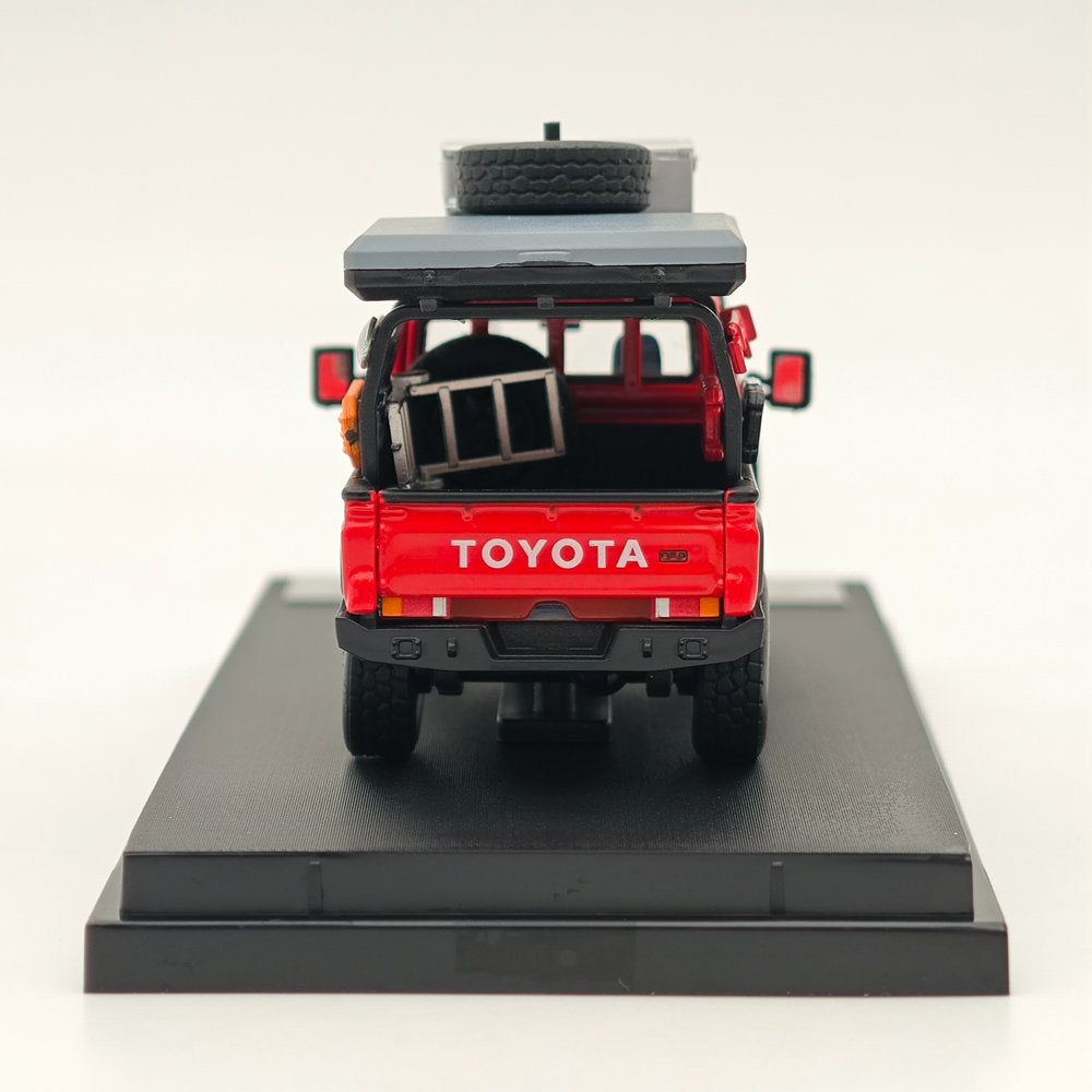 1/64 Toyota Land Cruiser LC79 Australian Style Modified Diecast Model Car - Collectible Miniature Toy for Hobbyists & Gifts (Perfect for Display, Car Enthusiasts Collections & Birthday Presents)
