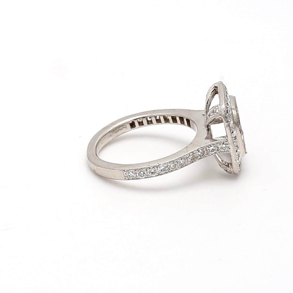 0.25 Carat Round Brilliant G SI2 Diamond Platinum Semi Mount Ring - Elegant Engagement & Wedding Band for Women | Perfect for Proposals, Anniversaries & Special Occasions