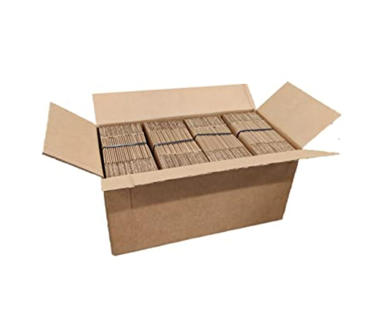 Heavy Duty 4x4x4 Inches Corrugated Shipping Boxes - 100 Pack Small Moving & Mailing Boxes for Ecommerce, Storage & Packaging Supplies - Perfect for Amazon FBA, eBay, USPS & Home Organization