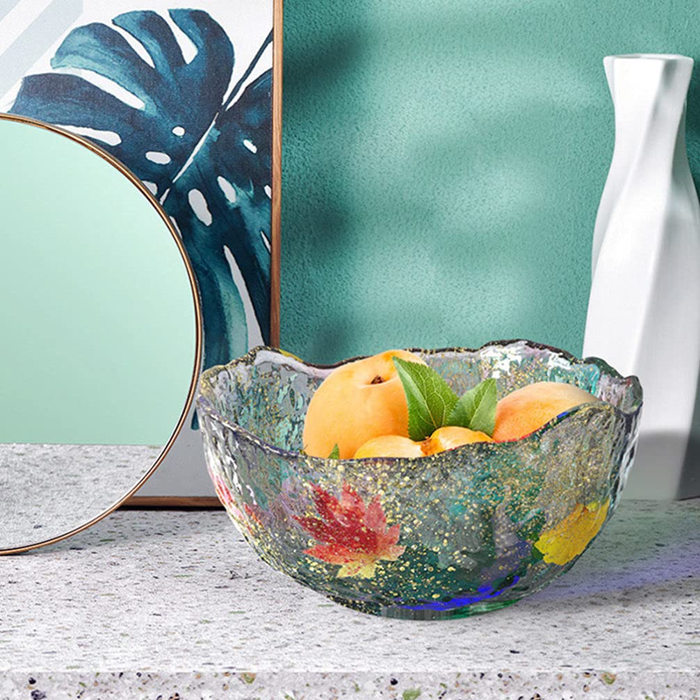 Premium Silicone Resin Bowl Molds for Epoxy Crafts - Food Safe Storage Dish Molds with Crystal Display Stand - Perfect for DIY Resin Art, Jewelry Making, and Home Decor