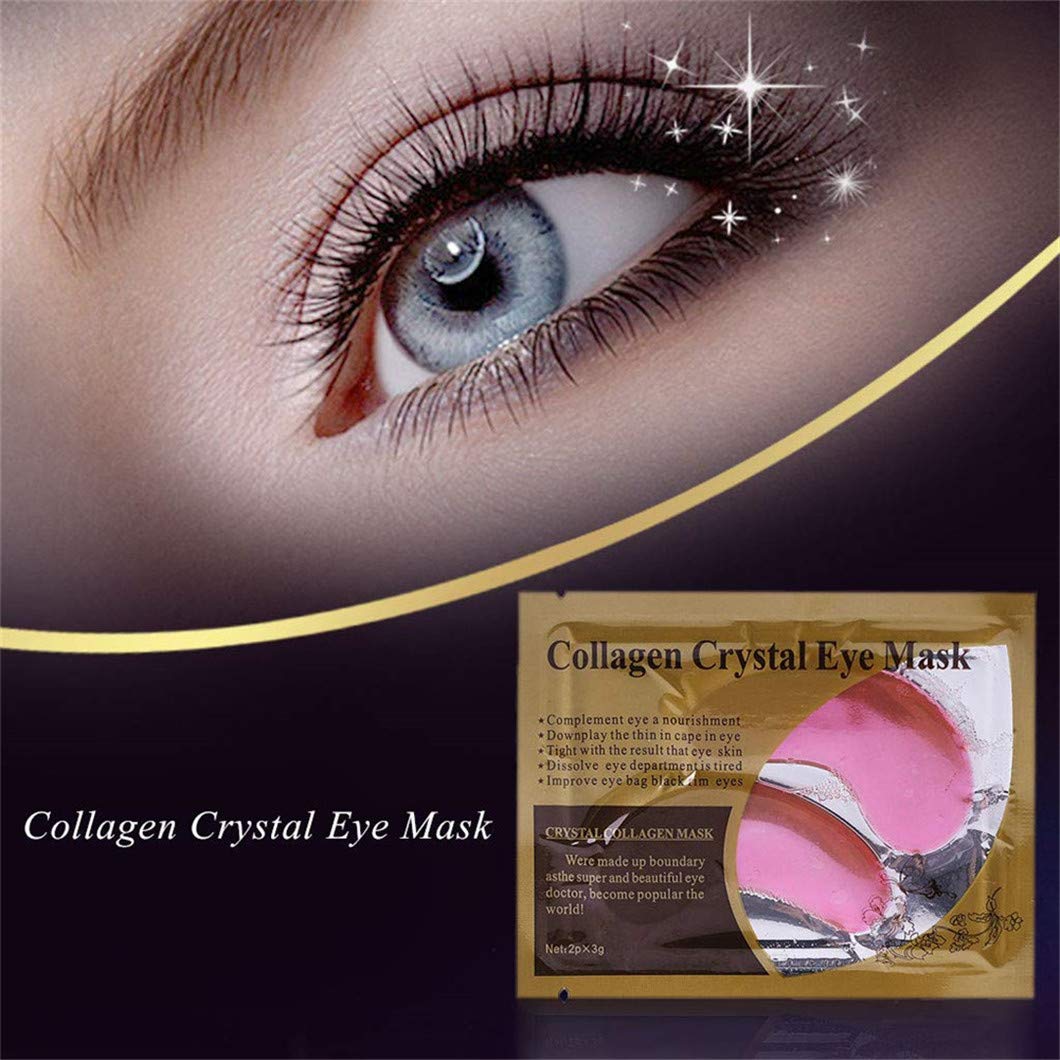 Collagen Under Eye Patches - 30 Pairs Anti-Aging Eye Mask for Puffy Eyes & Dark Circles, Hydrating Gel Eye Pads for Wrinkles & Fine Lines | Perfect for Morning Skincare Routine & Travel Beauty Essentials