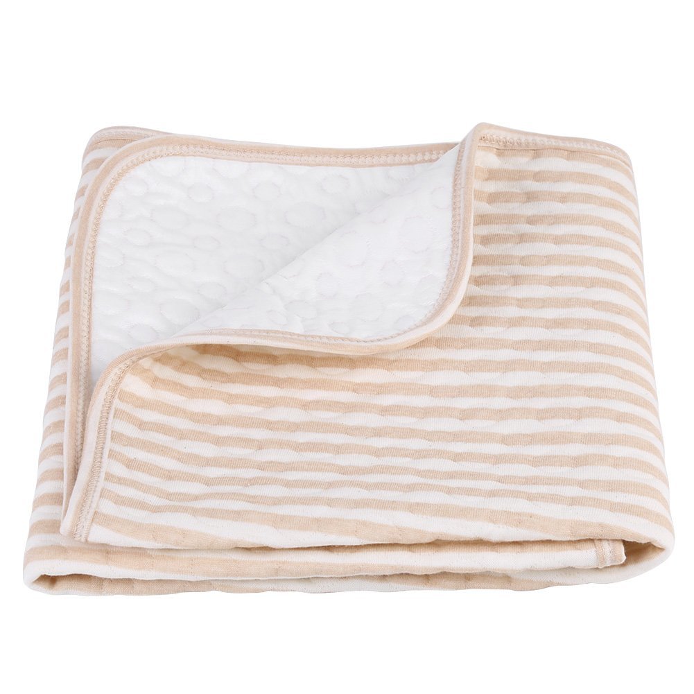 **Fdit Baby Changing Pad - Portable Waterproof Cotton Diaper Changing Mat, 50x70cm Multi-Functional Nappy Bedding Cover for Travel, Nursery & On-the-Go Diaper Changes**