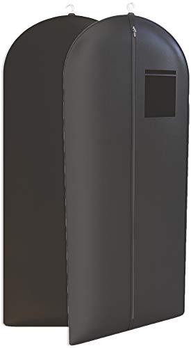 Black With Large Square Window