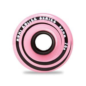 Moxi 78a Gummy Wheels - 4 Pack Frosted Pink - Perfect for Roller Skating, Outdoor Cruising & Smooth Rides