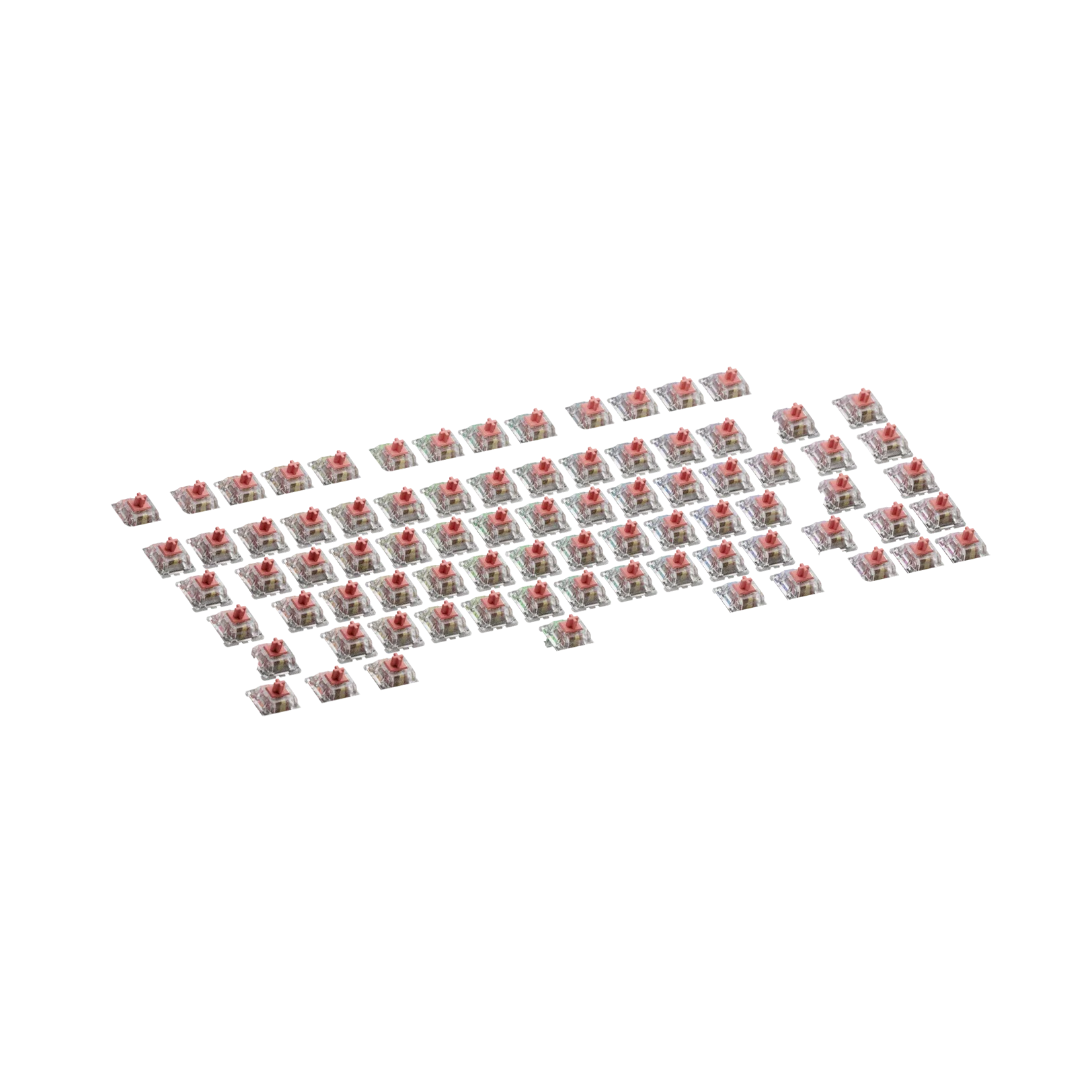 Glorious Fox Ultralight MX 75 ANSI Mechanical Keyboard Switches - Smooth Linear Switches for Gaming & Typing | Perfect for Esports, Office Work & Mechanical Keyboard Enthusiasts