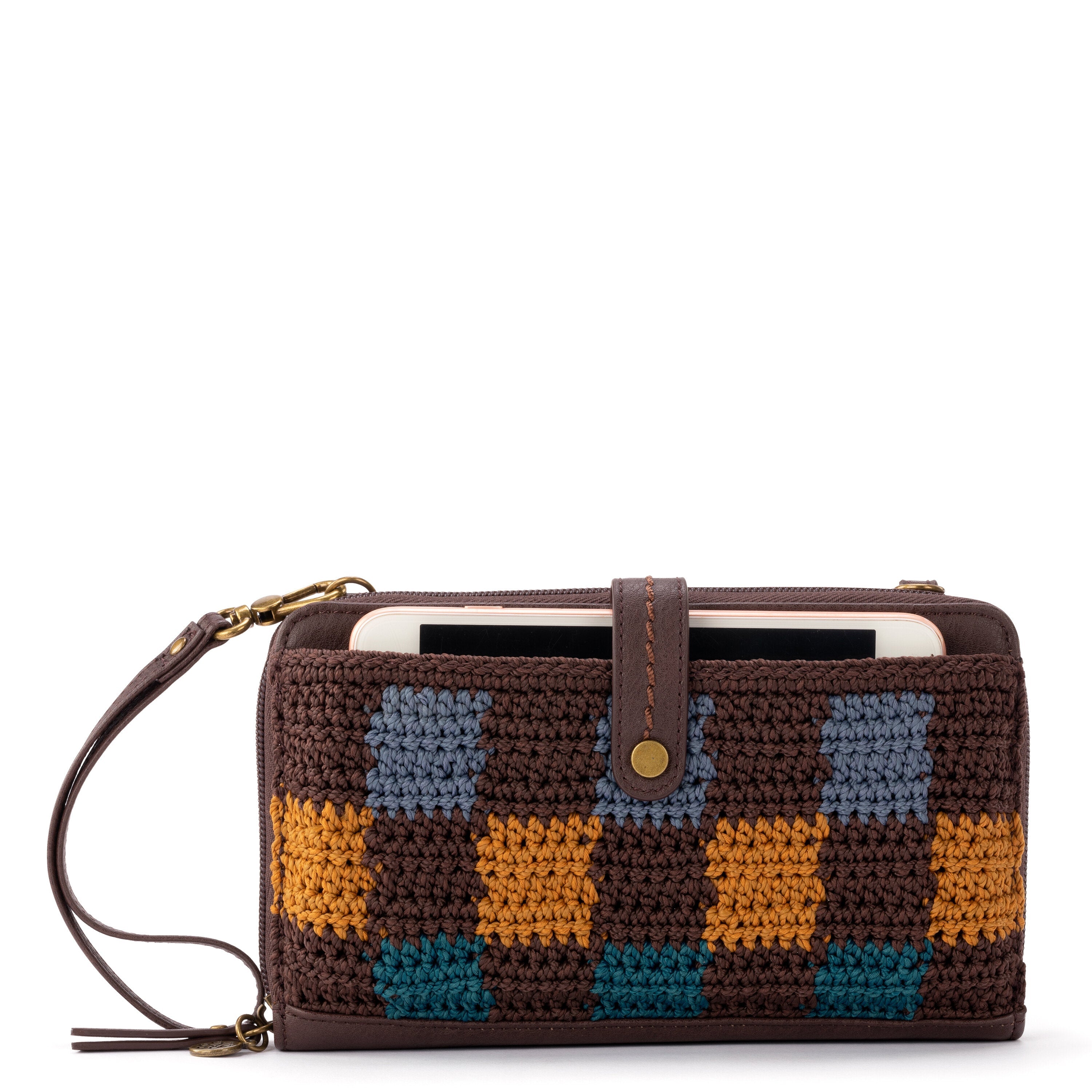 Hand Crochet - Brown Check