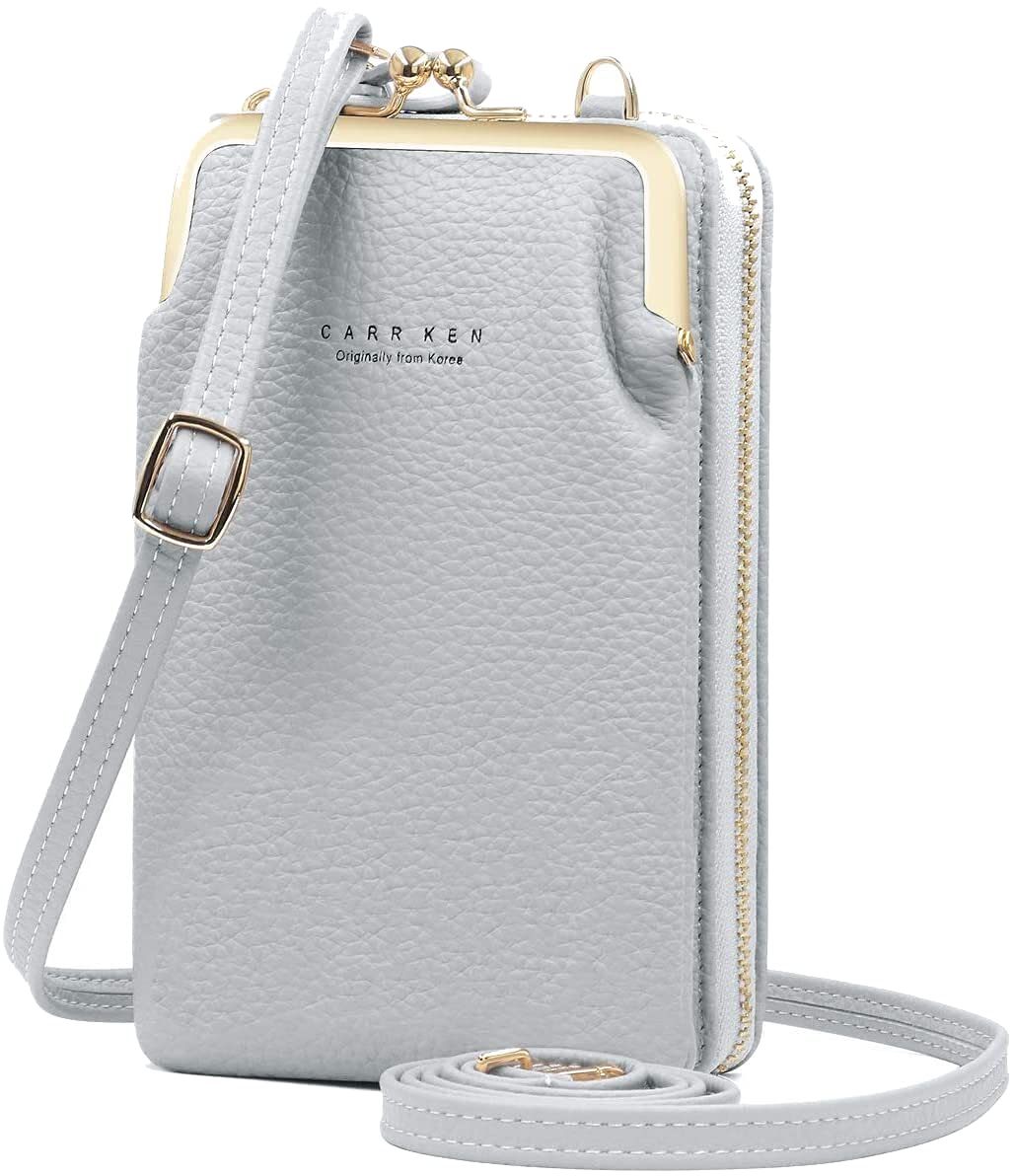 Hanbella Women's Crossbody Phone Bag - Small Shoulder Purse with 14 Credit Card Slots & RFID Protection | Stylish Wallet Handbag for Everyday Use, Travel, Shopping & Outings