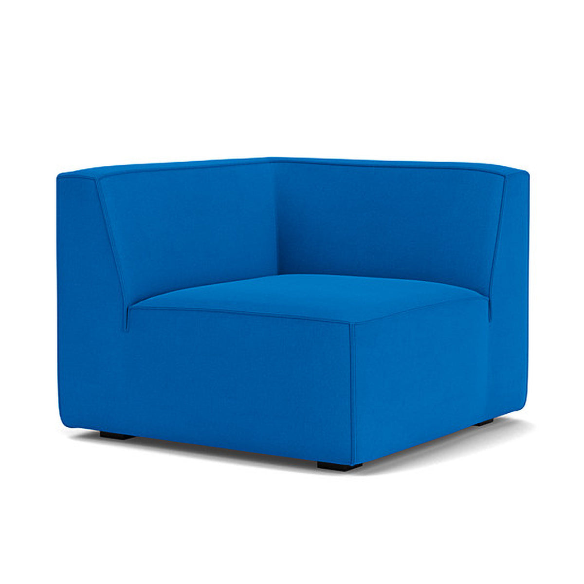 1-Seater Right Corner Modular Sofa in Durable Dane Fabric - Perfect for Small Apartments, Living Rooms & Cozy Spaces