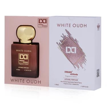 Luxury White Oud Perfume for Women & Men - Premium Eau De Parfum 55ml - Exotic Arabian Scent for Date Night, Special Occasions & Gift Giving