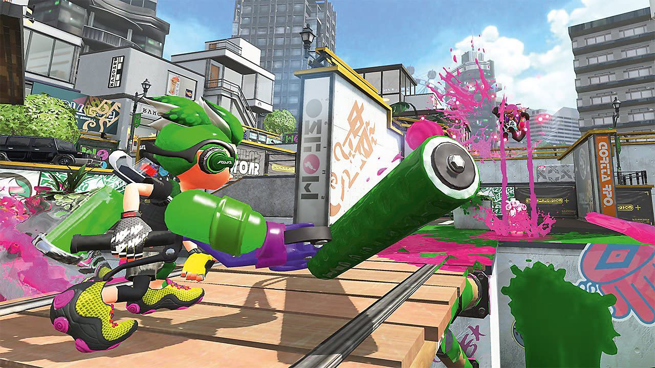 Splatoon 2 Game for Nintendo Switch - Multiplayer Shooter Action Adventure | Perfect for Family Fun & Competitive Gaming