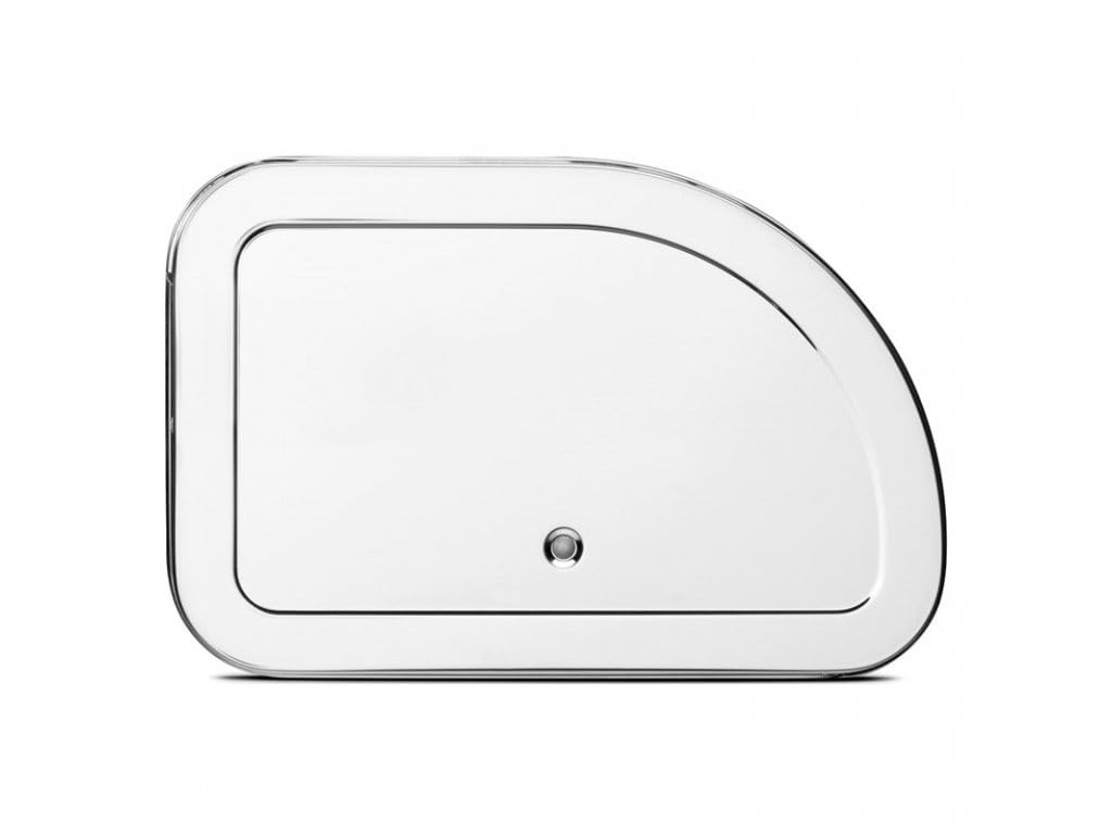 Brabantia 339585 Roll-Top Stainless Steel Bread Bin - Keep Bread Fresh & Organized for Kitchen Counter or Pantry Storage