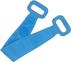 Premium Silicone Body Scrubber - Double Sided Exfoliating Bath Brush for Deep Skin Cleansing & Massage | Dead Skin Removal Shower Belt | Easy to Clean Bath Brush for Men & Women | Perfect for Shower, Spa & Home Relaxation
