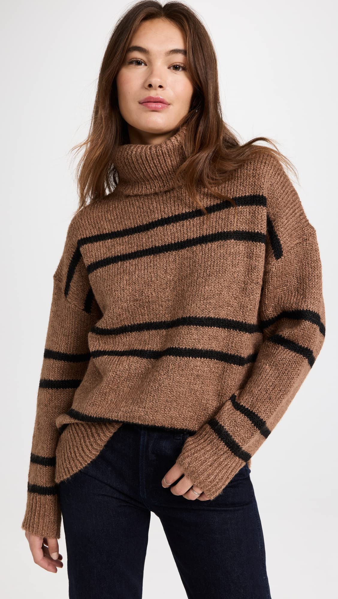 Women's Veronica Sweater - Soft Knit Pullover Sweater for Women | Cozy Winter Fashion & Casual Outfit Essential
