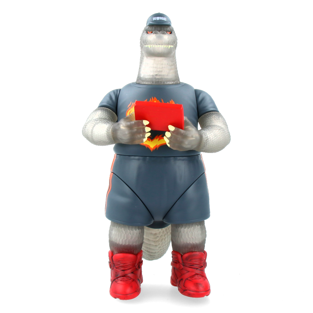 Giant Nozilla Fire Version - Large Dinosaur Plush Toy for Kids, Soft Stuffed Animal for Boys & Girls - Perfect for Birthday Gifts, Room Decor, and Cuddling