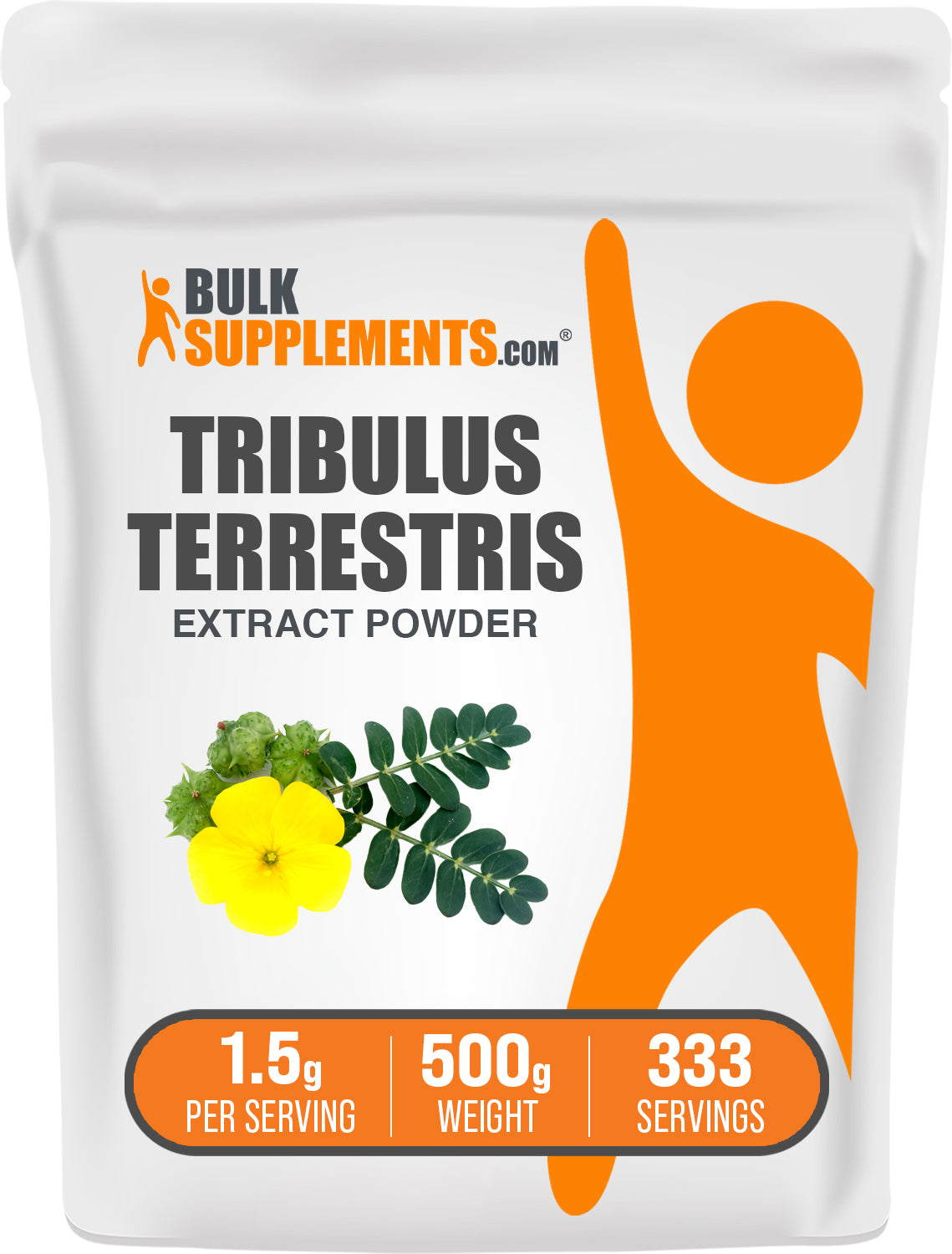 Premium Tribulus Terrestris Extract Powder - 100% Pure Natural Supplement for Men's Health, Energy & Vitality - Perfect for Workout Boosting, Libido Support & Overall Wellness