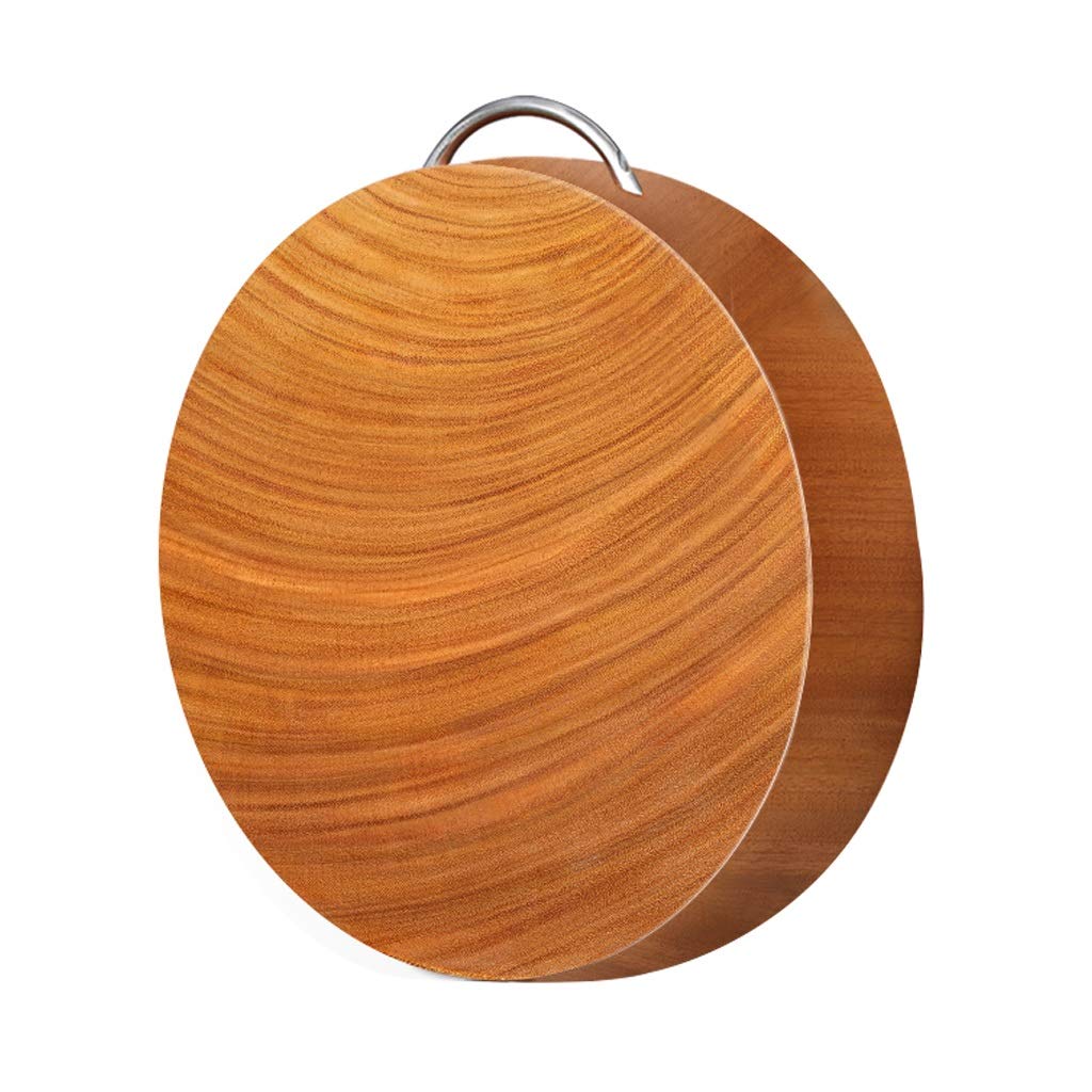 Premium Bamboo Cutting Board with Handle - Heavy Duty Solid Wood Chopping Board for Kitchen, Serving & Food Prep - Suspension Design, 8 Sizes (Size G) - Perfect for Home Chefs & Professional Kitchens